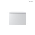 Oltens Vernal szafka 60 cm podumywalkowa wisząca szary mat 60013700