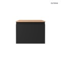 Oltens Vernal szafka 60 cm podumywalkowa wisząca czarny mat 60013300
