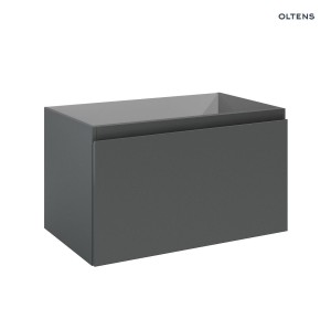 Oltens Vernal szafka 80 cm podumywalkowa wisząca grafit mat 60014400