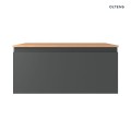 Oltens Vernal szafka 100 cm podumywalkowa wisząca grafit mat 60015400