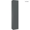 Oltens Vernal szafka 160 cm boczna wisząca grafit mat 61000400