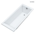 Oltens Langfoss wanna prostokątna 150x70 cm akrylowa biały mat 10002900
