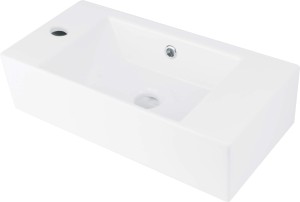 Umywalka ceramiczna nablatowa lewa