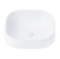 Umywalka nablatowa Corsan 649933 owalna 450x410x145 mm z korkiem Klik-Klak białym