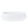 Umywalka nablatowa Corsan 649933 owalna 450x410x145 mm z korkiem Klik-Klak białym