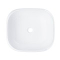 Umywalka nablatowa Corsan 649933 owalna 450x410x145 mm z korkiem Klik-Klak białym
