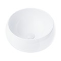 Umywalka nablatowa Corsan 649926 okrągła 400x400x160 mm z korkiem Klik-Klak białym