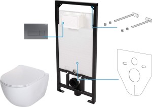 Zestaw WC podtynkowy 6 w 1