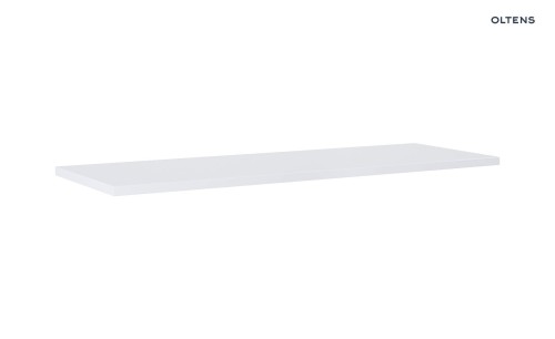 Oltens Vernal blat 140 cm Slim naszafkowy biały połysk 63011000