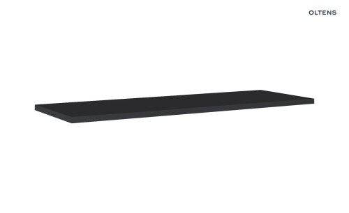 Oltens Vernal blat 140 cm Slim naszafkowy czarny mat 63011300