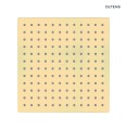 Oltens Atran (S) deszczownica 22 cm kwadratowa złota 37005800
