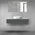 Oltens Vernal szafka 120 cm podumywalkowa wisząca grafit mat 60012400