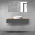 Oltens Vernal szafka 120 cm podumywalkowa wisząca grafit mat 60012400