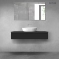 Oltens Vernal szafka 120 cm podumywalkowa wisząca czarny mat 60012300