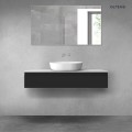 Oltens Vernal szafka 120 cm podumywalkowa wisząca czarny mat 60012300