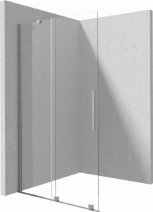 Ścianka prysznicowa walk-in - przesuwna