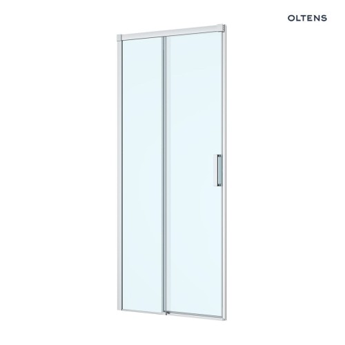 Oltens Breda drzwi prysznicowe 100 cm chrom/szkło przezroczyste 21213100