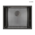 Oltens Hydda zlewozmywak stalowy 54x44 cm 1 komorowy czarny 71104300