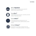 Oltens Hamnes Kort Stille miska WC wisząca PureRim z powłoką SmartClean biała 42524000