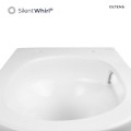 Oltens Hamnes Kort Stille miska WC wisząca PureRim z powłoką SmartClean biała 42524000