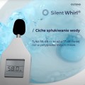 Oltens Hamnes Kort Stille miska WC wisząca PureRim z powłoką SmartClean biała 42524000
