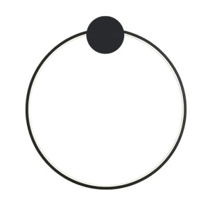 LAMPA APP1395-CP BLACK 40cm