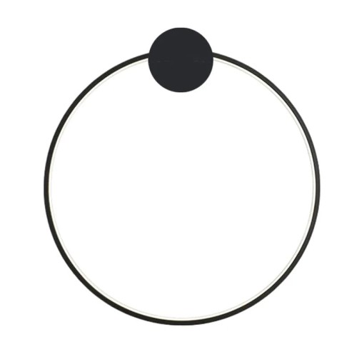 LAMPA APP1395-CP BLACK 40cm