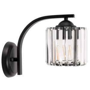 LAMPA APP512-1W BLACK