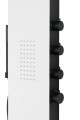 Panel prysznicowy Corsan DUO Mieszacz Biało-Czarny Deszczownica LED