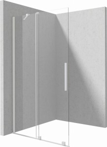 Ścianka prysznicowa walk-in - przesuwna