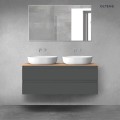 Oltens Vernal szafka 120 cm podumywalkowa wisząca grafit mat 60019400
