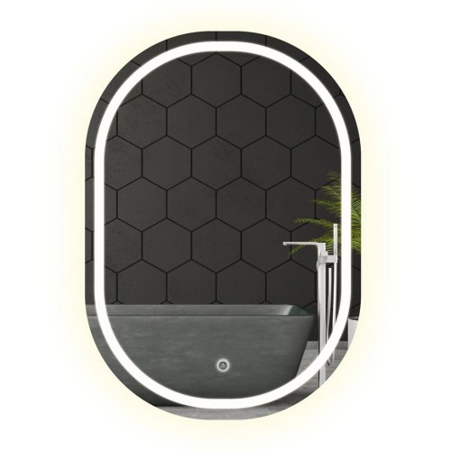 LUSTRO LED OVAL 80X60CM