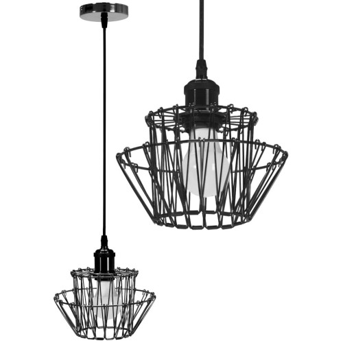 LAMPA APP941-1CP SET BLACK 36 cm