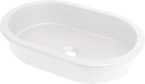 Umywalka granitowa podblatowa/wpuszczana owalna