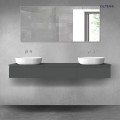 Oltens Vernal zestaw mebli łazienkowych 180 cm z blatem grafit mat 68487400