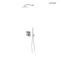 Zestaw Oltens Onega (S) bateria podtynkowa z deszczownicą 22 cm Atran i kompletem prysznicowym Ume chrom 36623100