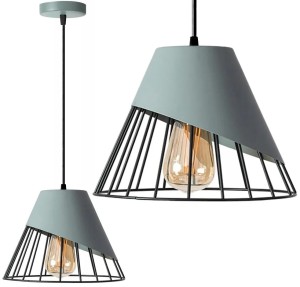 LAMPA APP229-1CP GREY / BLACK