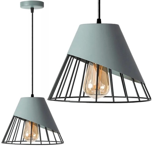 LAMPA APP229-1CP GREY / BLACK