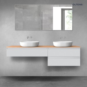 Oltens Vernal szafka 60001700 + Oltens Vernal szafka 60011700 + Oltens Vernal blat naszafkowy 63009060