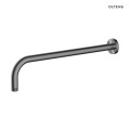 Oltens Lagan ramię deszczownicy 40 cm okrągłe grafit 39402400
