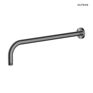 Oltens Lagan ramię deszczownicy 40 cm okrągłe grafit 39402400
