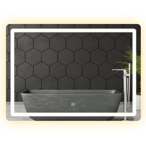 LUSTRO LED SQUARE 80X60CM
