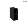 Oltens Vernal szafka 20 cm wisząca czarny mat 60021300
