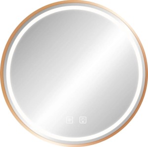 LUSTRO P11398 LED MMJ MIEDŹ SZCZOTKOWANA 90cm