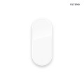Oltens Nordlis lustro 40x90 cm owalne z oświtleniem LED i systemem Klarglas 64113000