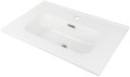 Umywalka ceramiczna wpuszczana w blat - 60 cm