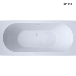 Oltens Lykke wanna 180x80 cm prostokątna akrylowa biała 10014000