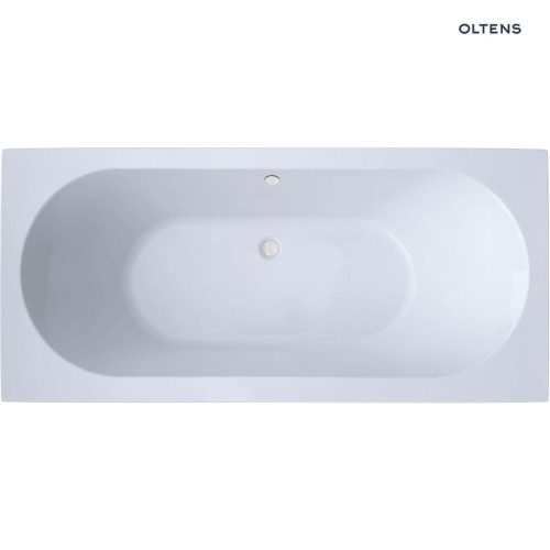 Oltens Lykke wanna 180x80 cm prostokątna akrylowa biała 10014000