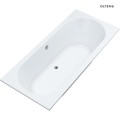 Oltens Lykke wanna 180x80 cm prostokątna akrylowa biała 10014000
