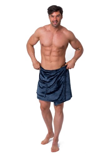 RĘCZNIK KĄPIELOWY NAVY L/XL